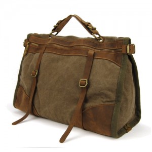 TP4 Vamp 3 Vintage™ Torba na ramię holdall płótno - skóra naturalna 